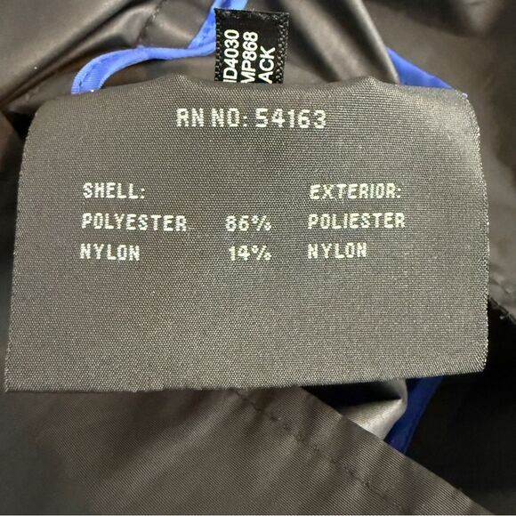 Cole Haan Black Packable Rain Jacket Convertible Hood S - Picture 7 of 12